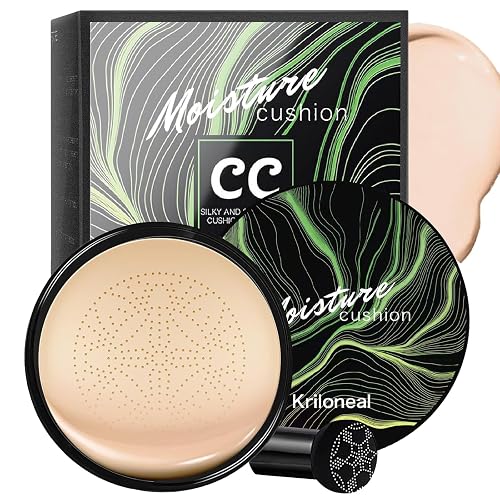 Kriloneal Mushroom Head Air Cushion CC Cream Foundation, Ivory White