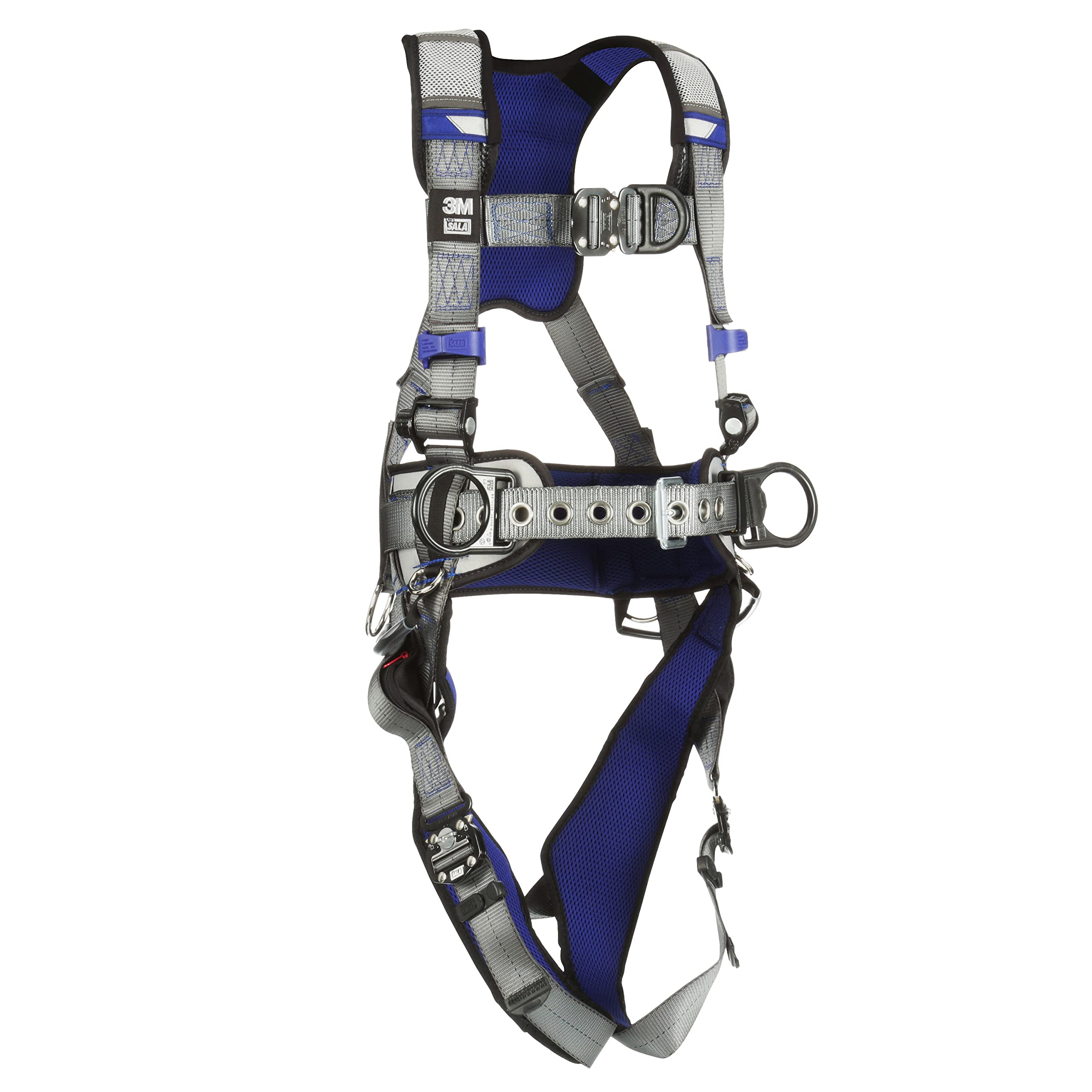 3M DBI-SALA ExoFit X200 Comfort Wind Energy Climbing/Positioning Safety Harness 1402126, Medium