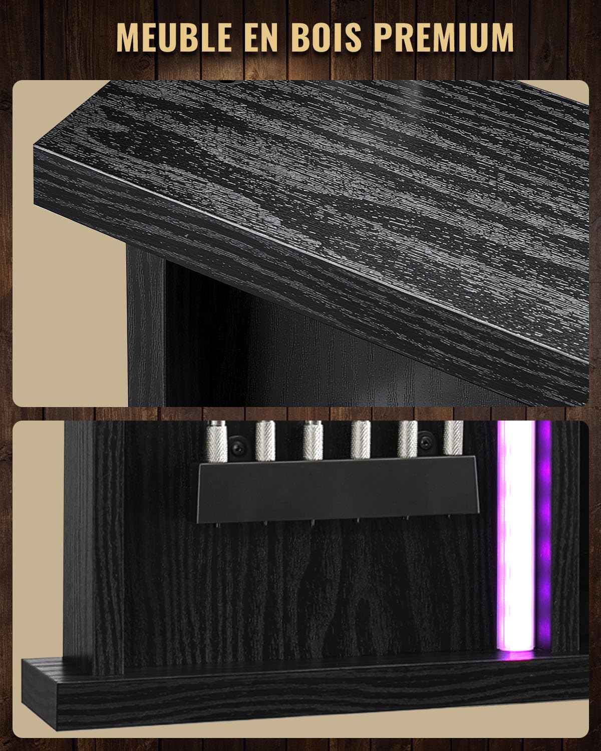Jeu de Fléchettes Électronique, LED Coffret pour Cible Flechette | [12 Fléchettes] Indicateur LED 8 Joueurs, Jeux de Flechettes Adulte Électronique pour Salle de Jeu, Bar Privé