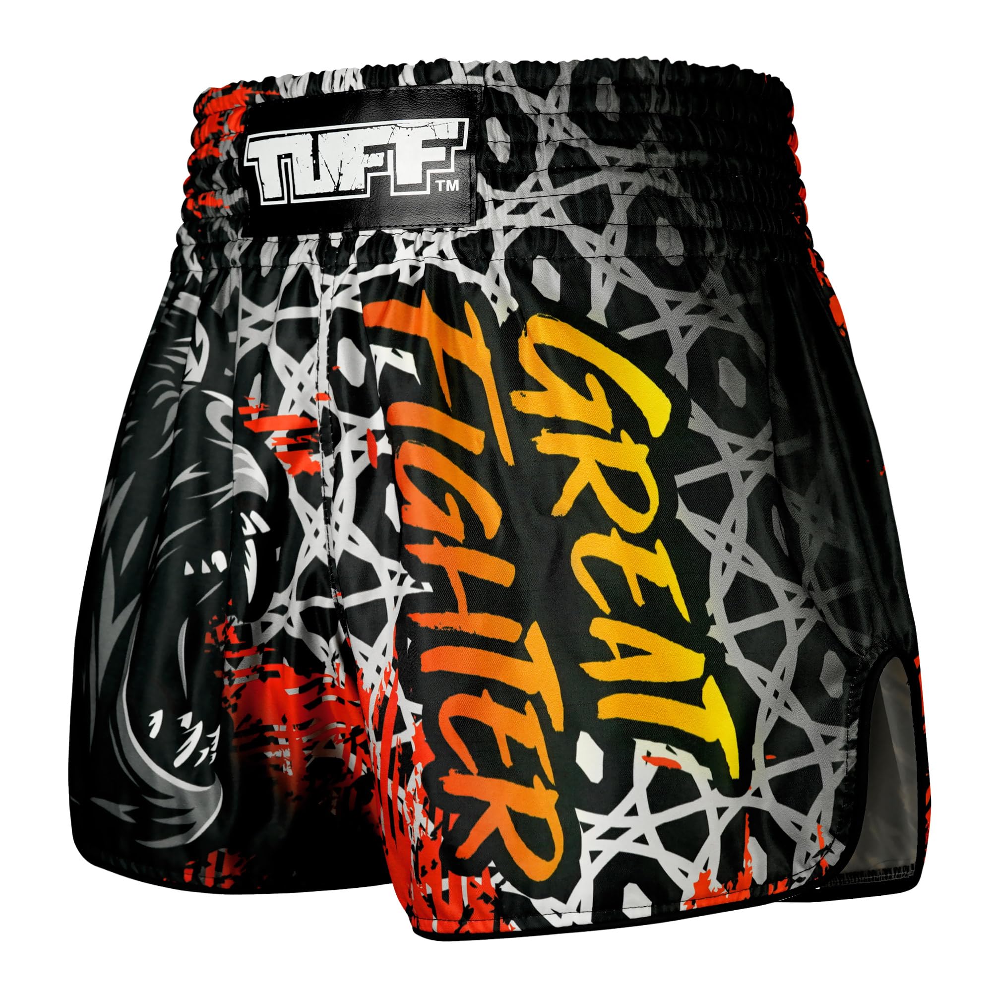 Tuff Sport Muay Thai Boxshorts Retro Shorts Classic Slim Cut MMA Kickboxen Workout Set Training