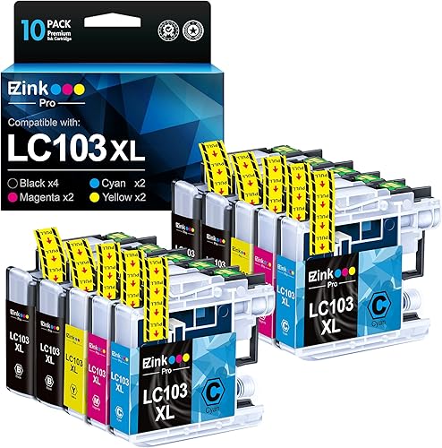 Miniatura 13 de LC3013BK LC3011BK - Cartucho de tinta compatible con Brother LC3013 LC3013XL LC3011 LC-3013 compatible con MFC-J491DW MFC-J497DW MFC-J895DW