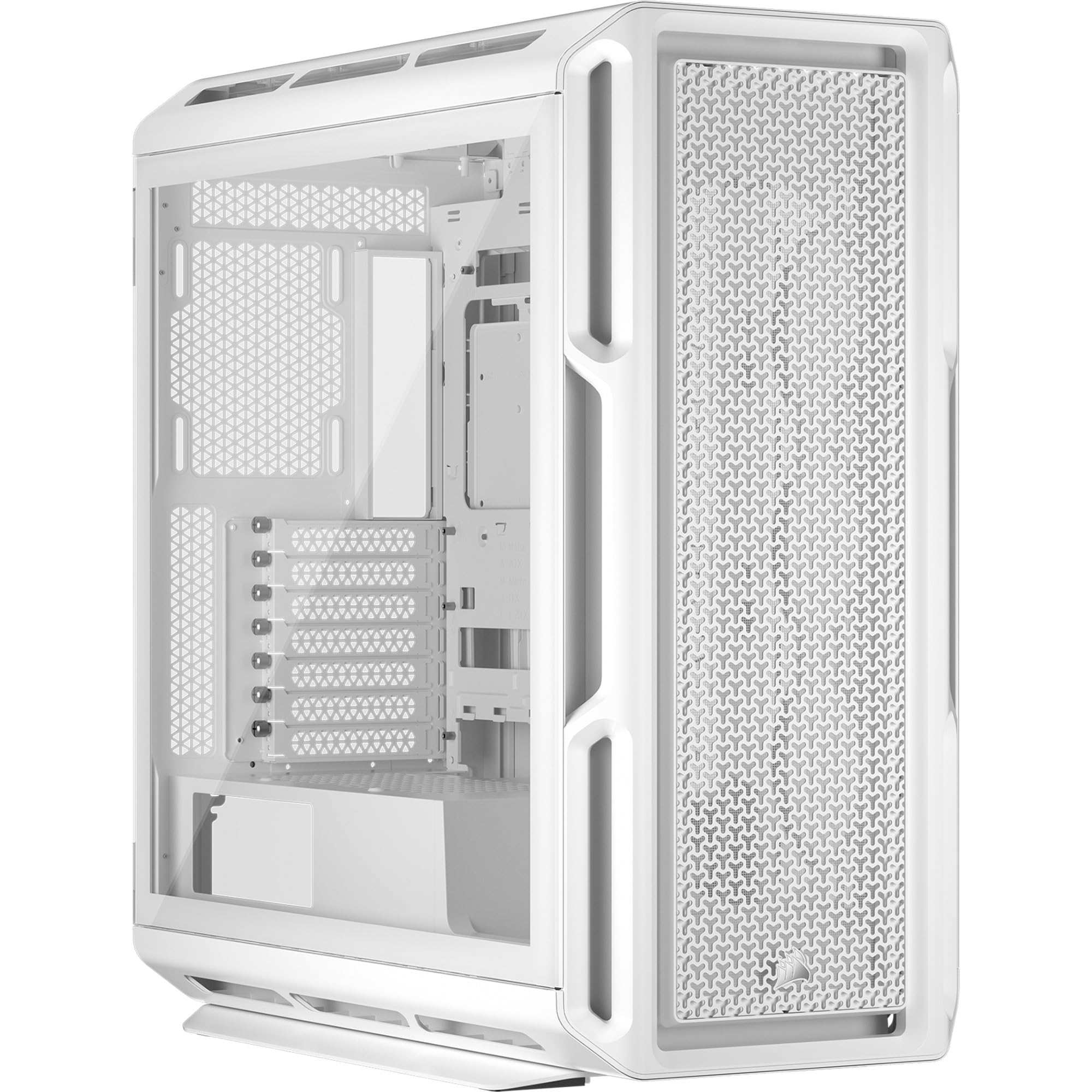 CORSAIR 5000T Mid-Tower ATX PC Case – Removable Front and Roof Airflow Panels, RapidRoute Cable Management System, Spacious Interior, ASUS BTF, MSI Project Zero, Gigabyte Project Stealth – White-image-32