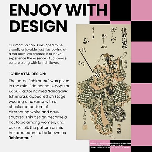 Miniatura 17 de Matcharl Kyoto Uji Matcha Polvo – Té verde molido a piedra de Kyoto Uji de grado ceremonial japonés (1.4 onzas), TARO - Lata