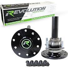 Revolution Gear & Axle 4340 Chromoly Rear Axle Kit Compatible with 2007-2018 Jeep Wrangler JK Rubicon 32 Spline Dana 44, Fits Factory Locker, High-Strength Off-Road Replacement, Heavy-Duty Performance