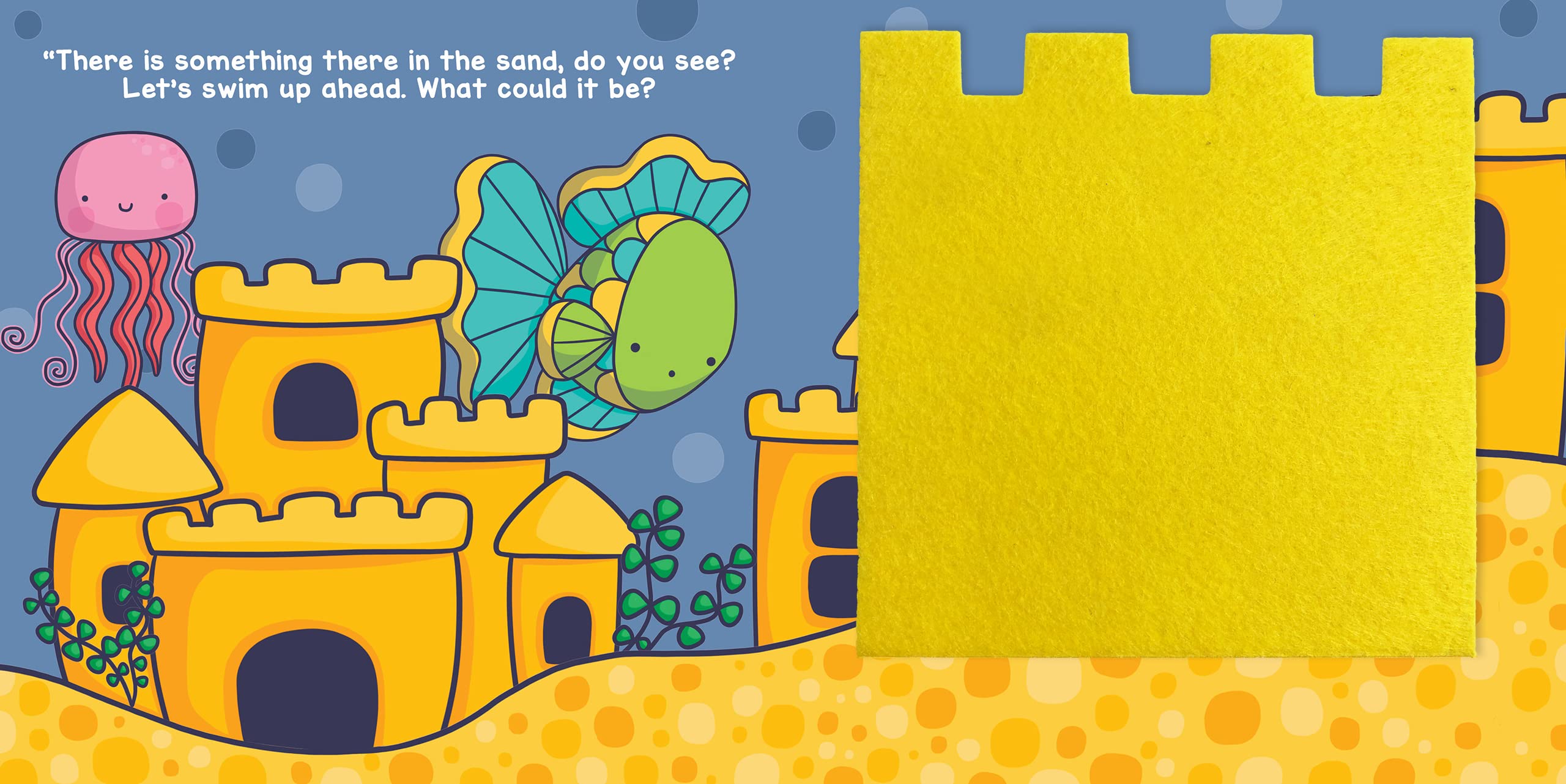 Little Hippo Libros Peek and Seek In the Ocean Libros infantiles de 1 a 3 años | Libros táctiles para niños de 1 a 3 años y libros para bebés | Los mejores libros para niños y libros sensoriales