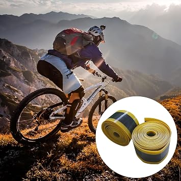 Bike Protection Tape Anti-puncture Proof Bike Tyre Liner, Bicycle Tube Flat Protector Compatible with 12 16 18 20 24 26 27.5 29