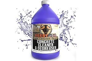 Concrete Cleaner Concentrate - 1-Gallon Makes 50-Gallons for Pressure Washer – Best...
