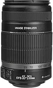Canon EF-S 55-250mm f/4-5.6 IS Telephoto Zoom AF Lens for Selected Digital SLR