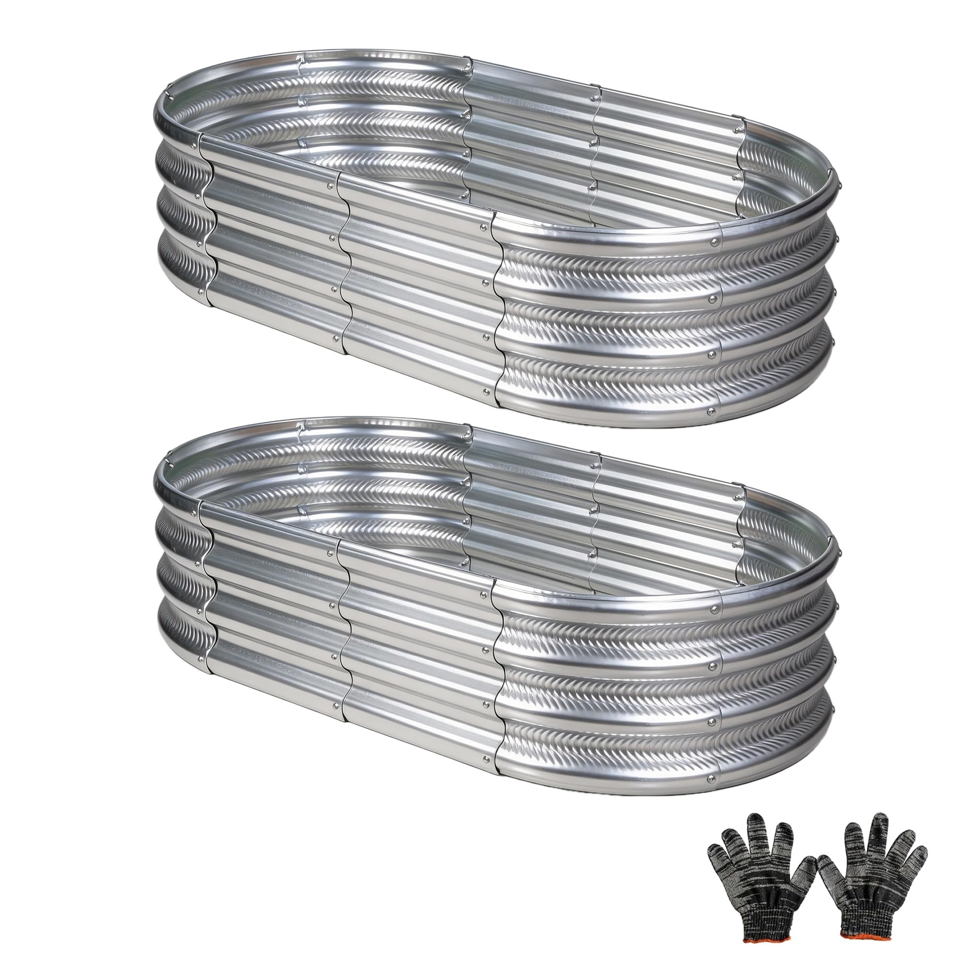 Gartist 2 Pack Raised Garden Bed