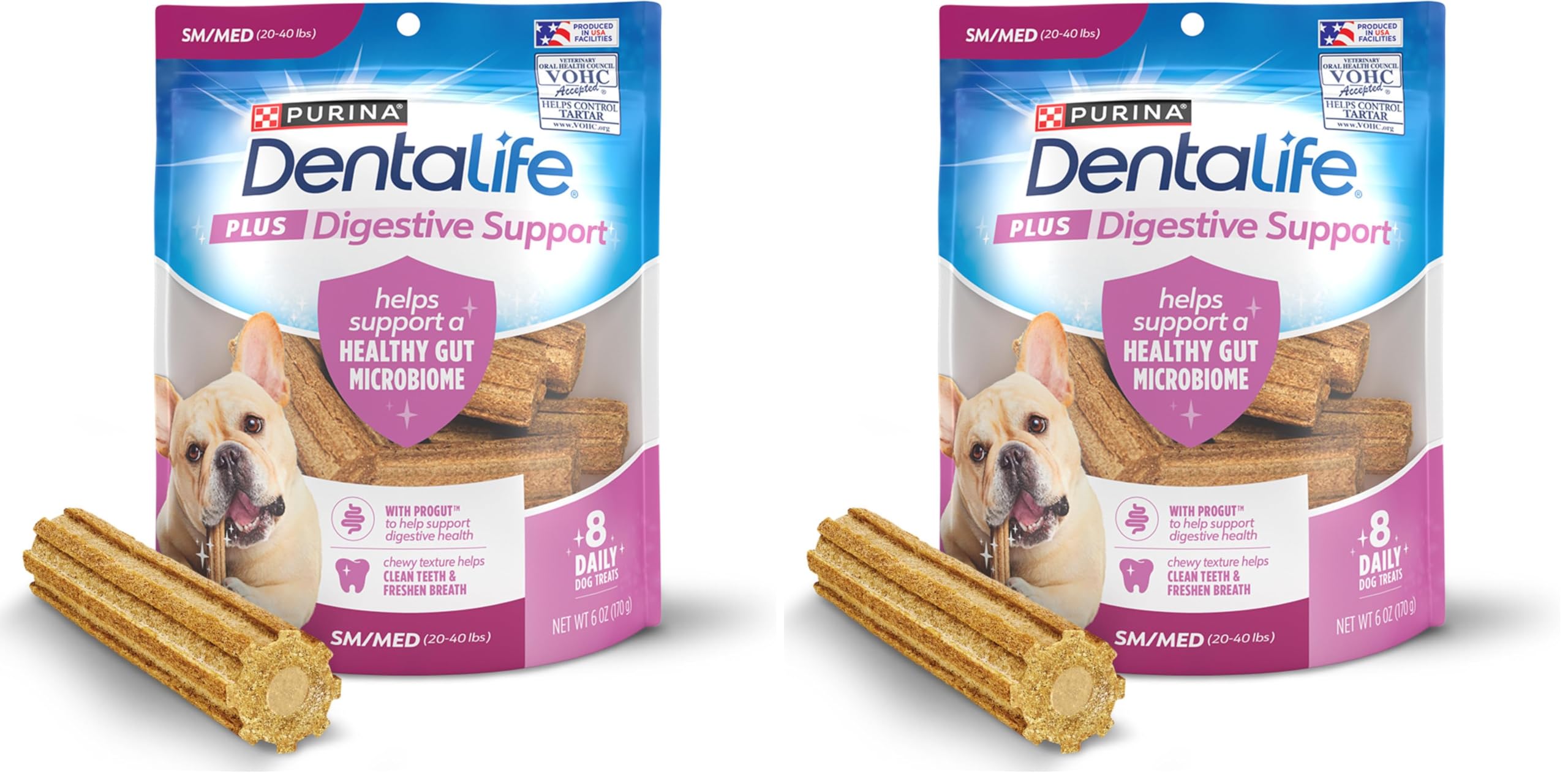 Amazon.com : Dentalife Plus Digestive Support Dog Treats for Small