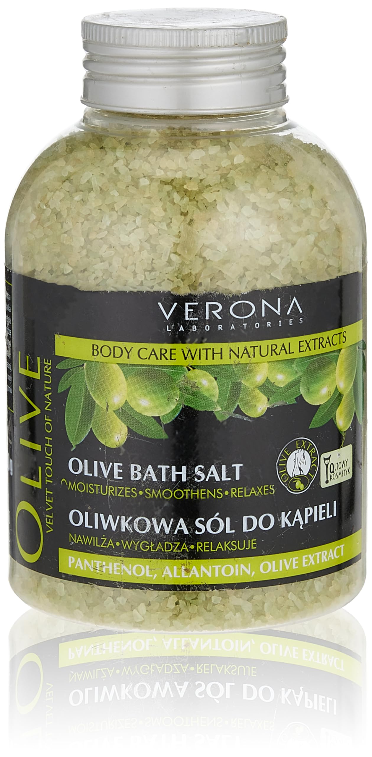Olive Bath Salt - Green, 600 gm
