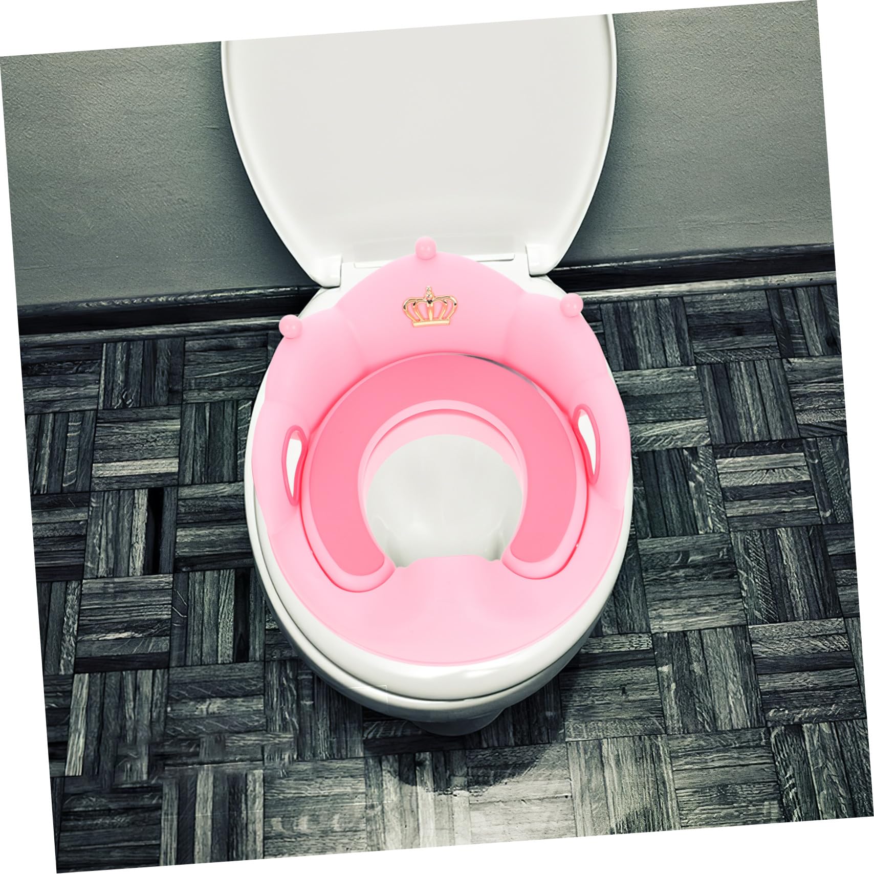 Beaupretty Asiento de Inodoro para Reductor Wc de Aprendizaje con Cojín Desmontable para Orinal Portátil de Viaje y Uso Casa