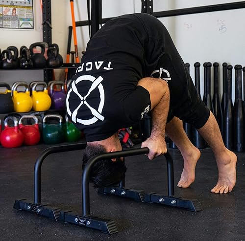 Miniatura 5 de Parallettes - Barras versátiles para empujar y sumergir para gimnasio en casa