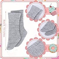 Vista 3 de Sotiff 6 pares de mini calcetines de muñeca accesorios de ropa de muñeca para figura de juguete femenino