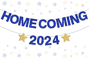 Celebrate Homecoming 2024 with Vibrant Blue and Gold Decorations!