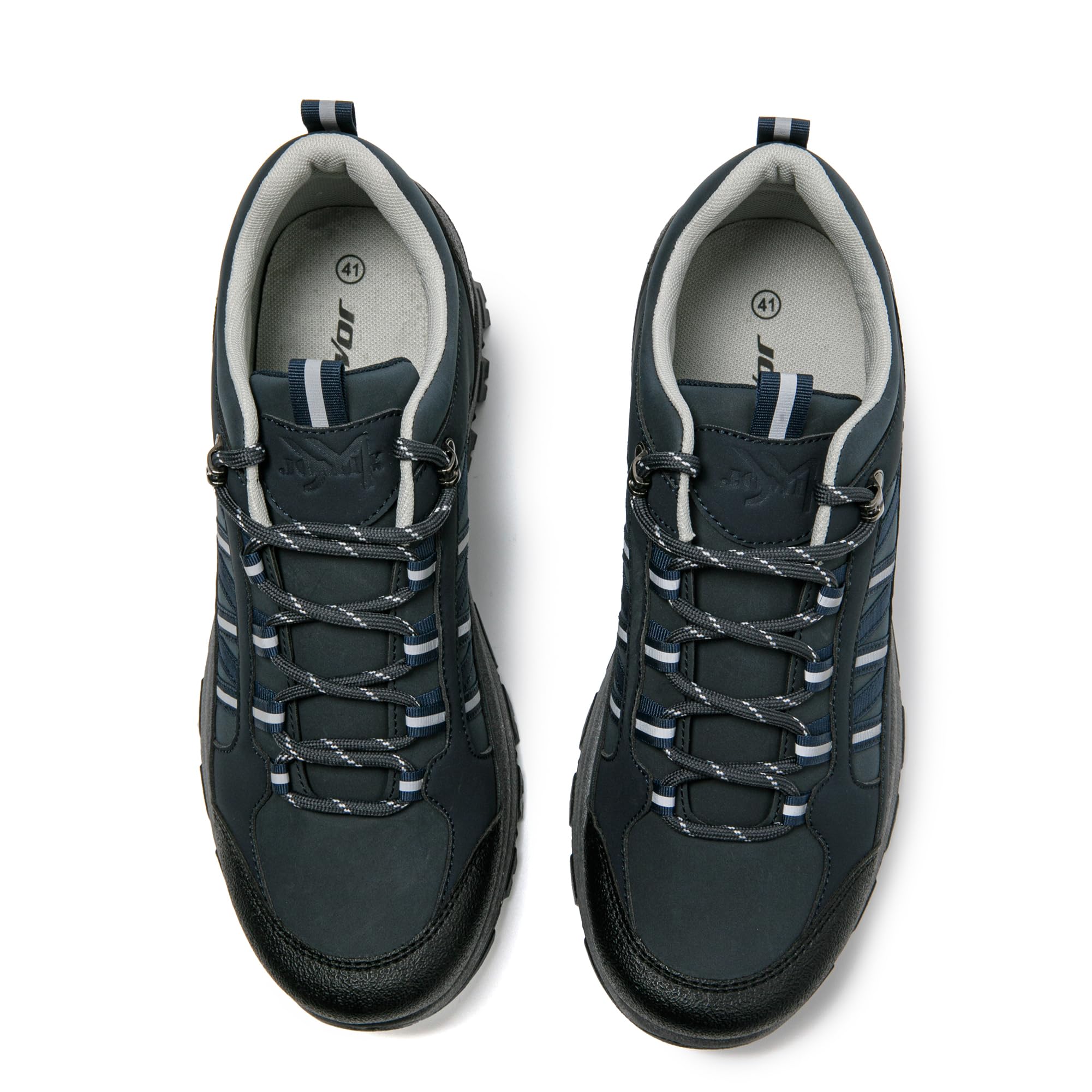 JOMIX Zapatillas Trekking Hombre Outdoor Senderismo Montaña Deportivas Ligeras Antideslizantes Transpirables Zapatos Casual para Caminar Trabajo Ocio