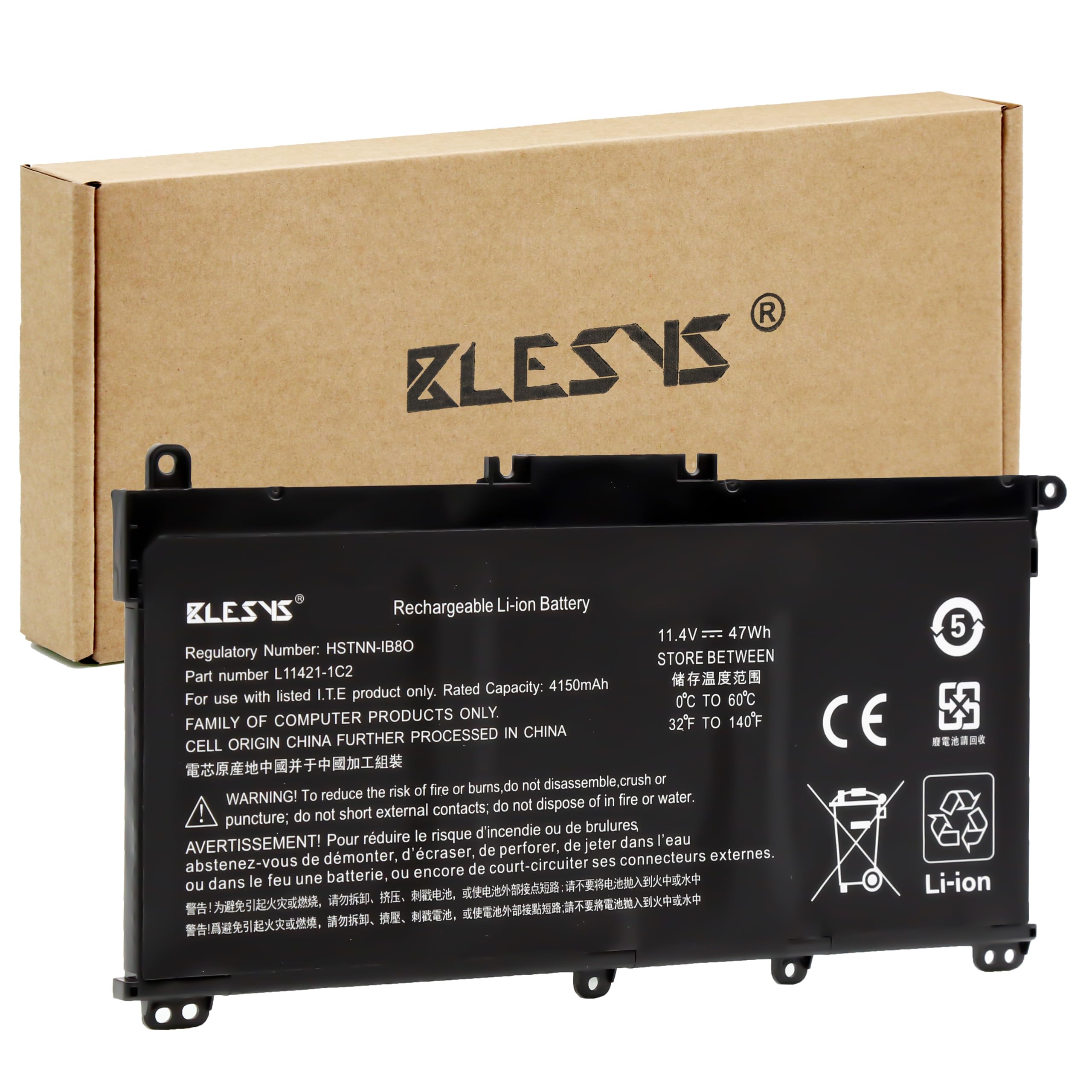 BLESYS Battery for HP Laptop 15s-fq 15s-fq0318ng 15s-fq1xxx 15s