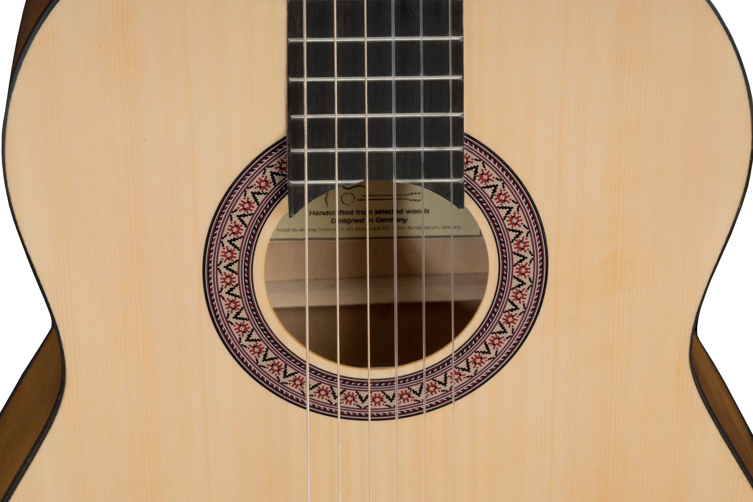 Cascha 4/4 Konzertgitarre I Klassische Gitarre für Anfänger I Gitarren Set mit 3 Plektren Stimmgerät Gitarrenschule & Gigbag I Akustik-Gitarre mit Nylon-Saiten I Classical Acoustic Guitar