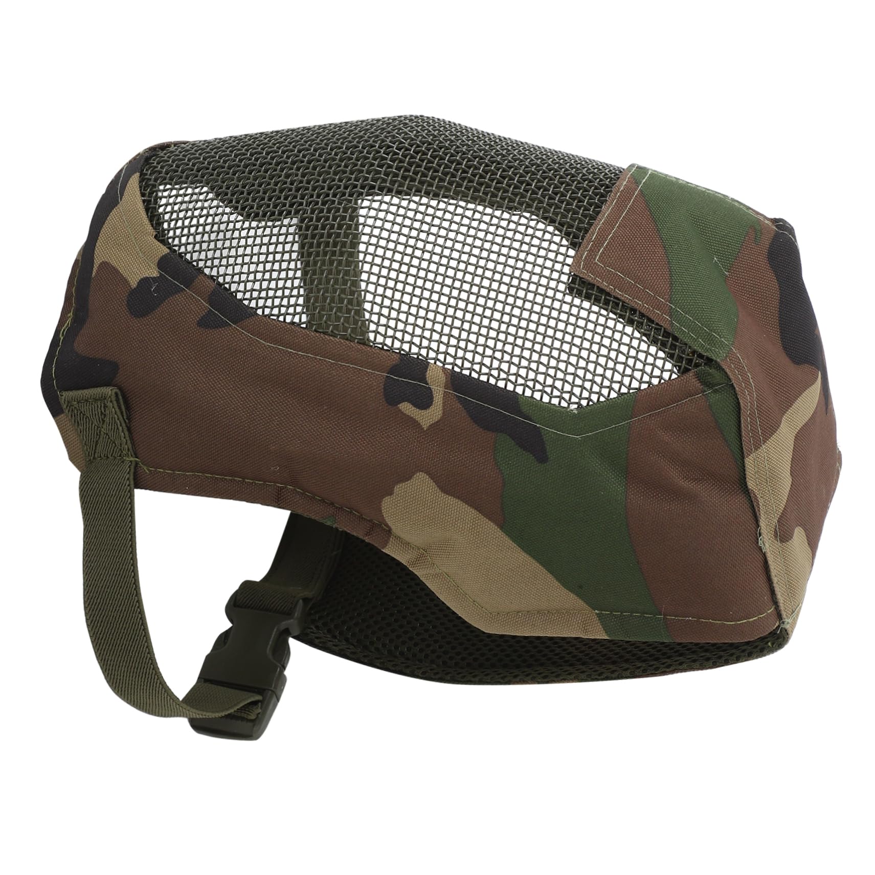 Verstellbare mit Atmungsaktivem Mesh Stil aus Stahlgewebe Vollgesichtsschutzmaske und Praktischem Fechten für Outdoor Sport und Wettkämpfe