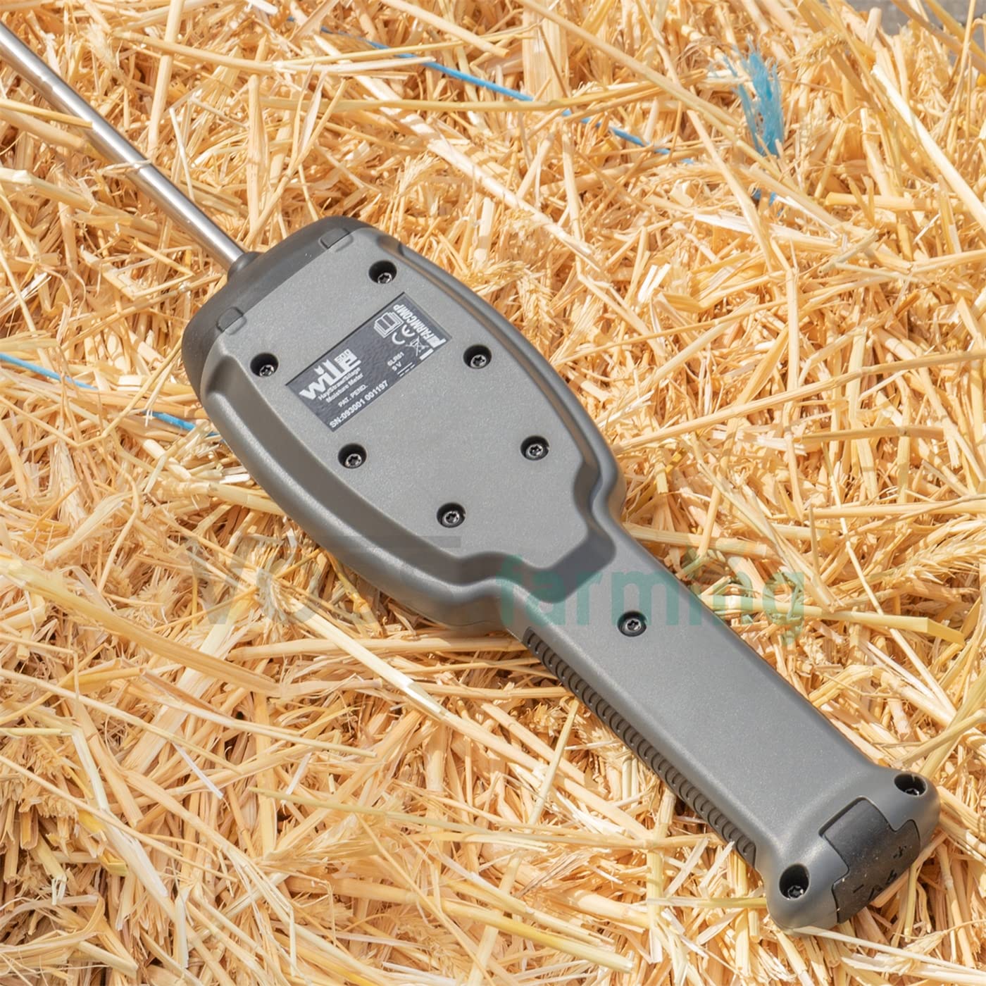 VOSS.farming Wile 500 Feuchtigkeitsmessgerät für Heu und Stroh, Heumessgerät, Pferd Rind