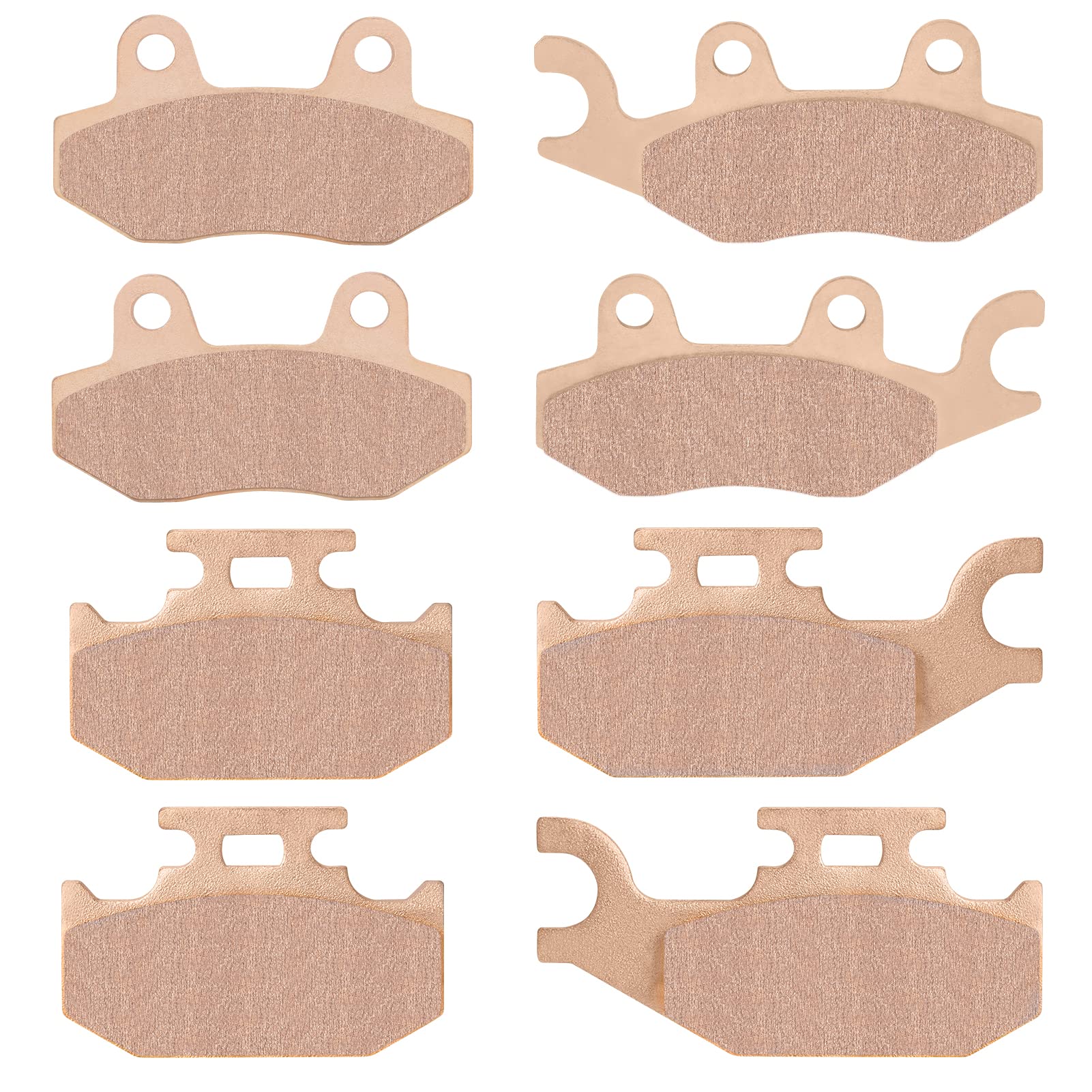 Photo 1 of Front & Rear Sintered Brake Pads Set for 2013-2018 Can Am Maverick 1000/1000R, 4 sets Front and Rear Brake Pads
