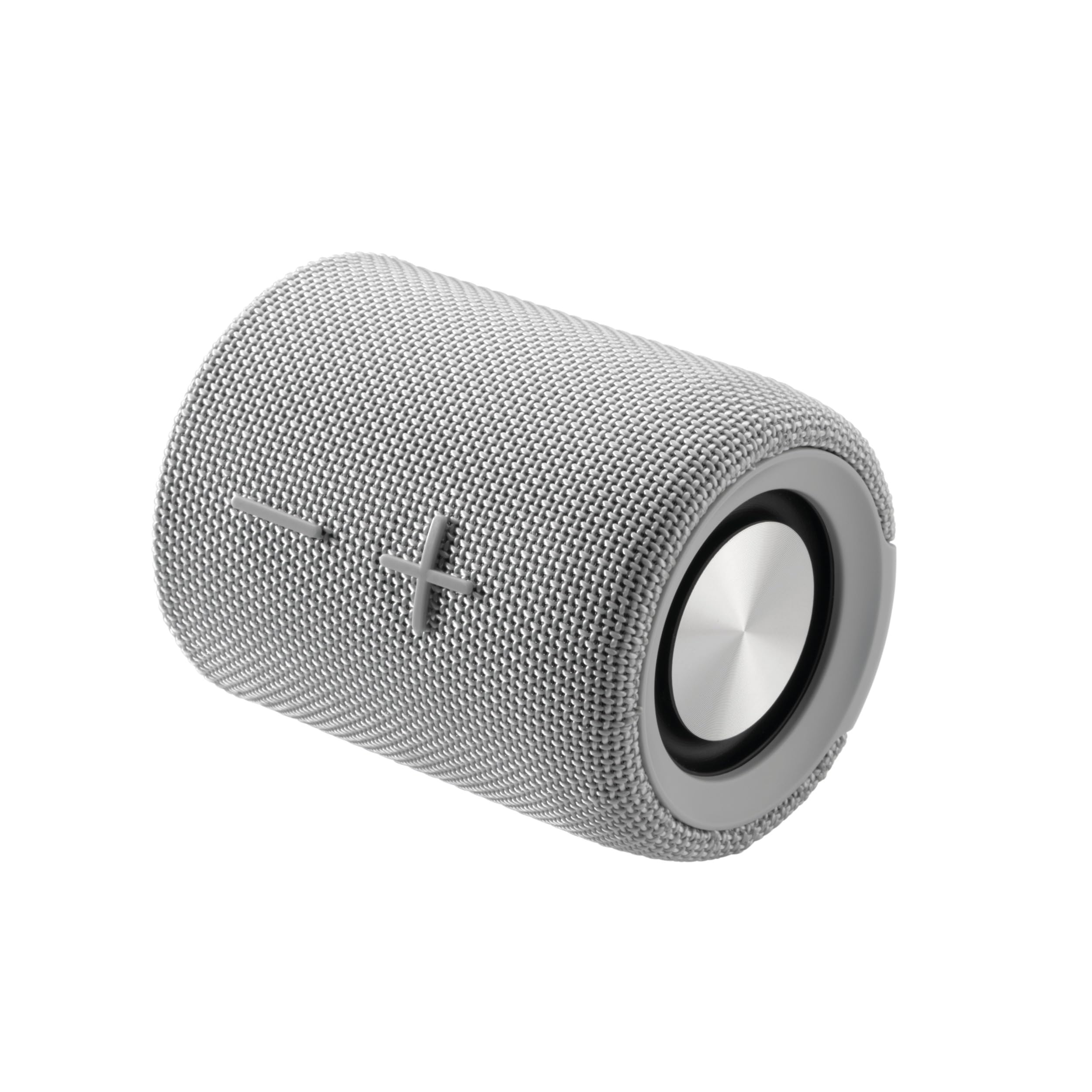 Intempo Aria Duo Głośnik Bezprzewodowy – Magnetyczne Głośniki Bluetooth 6.0 20 W, Tryb TWS, Dźwięk Stereo HD, Akumulator, Uchwyt, Wodoodporność IPX4, USB‑C, Szary