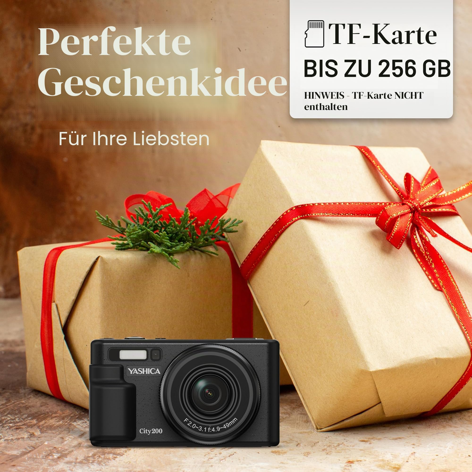 Yashica City 200 schwarz
