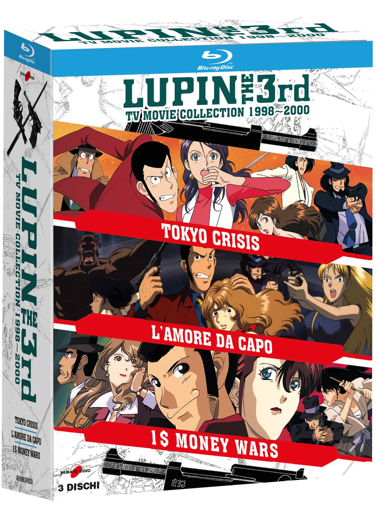 Lupin III-Tv Movie Coll. 1998 - 2000 (3 Bd)