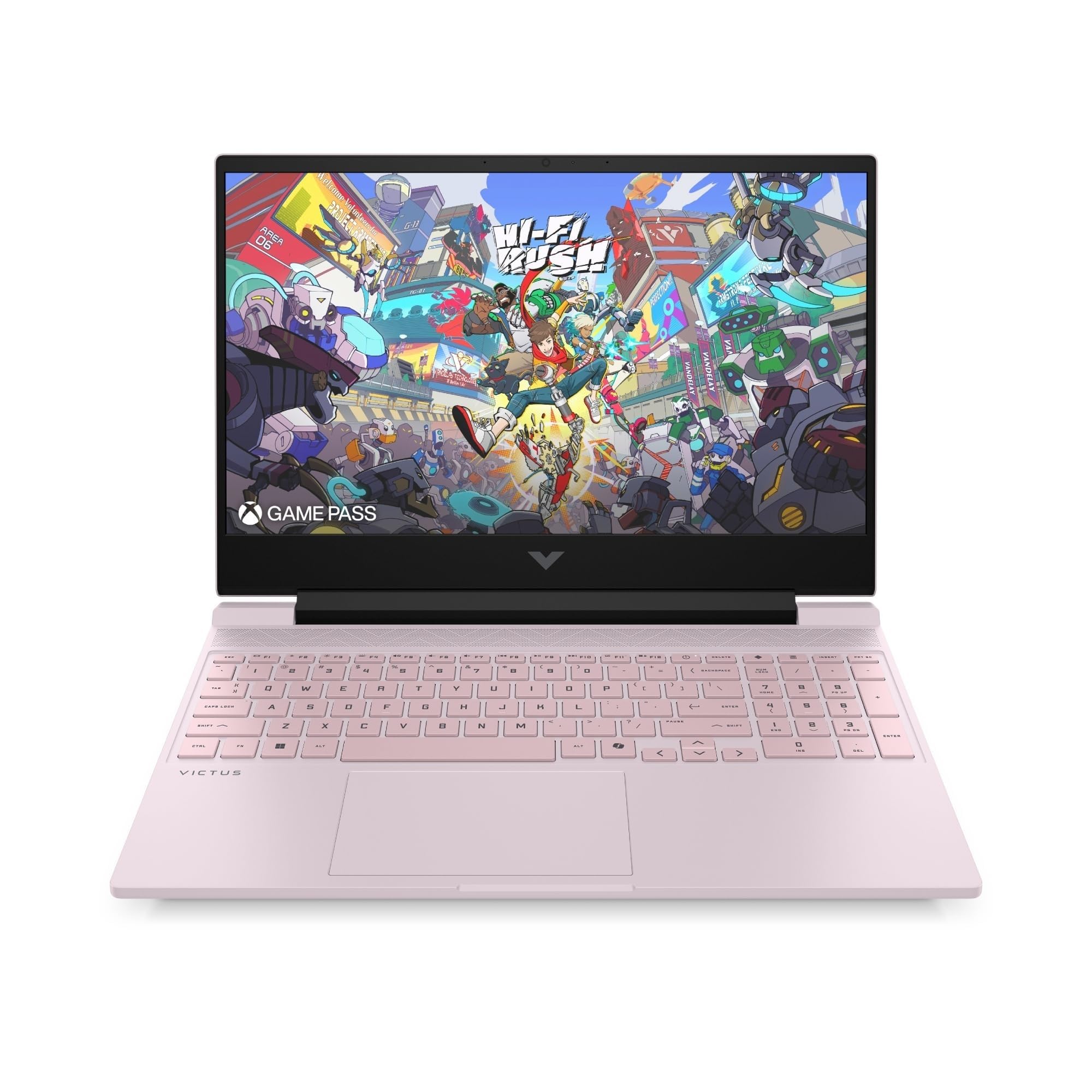 HP Victus 15-fa2006sl Notebook, Intel Core i5-13420H, 16GB RAM, 512GB SSD, Display 15.6'' FHD IPS 144Hz, Wi-Fi, Nvidia RTX 5050 8GB, Windows 11, 3 mesi di Game Pass Inclusi, Rosa Cipria