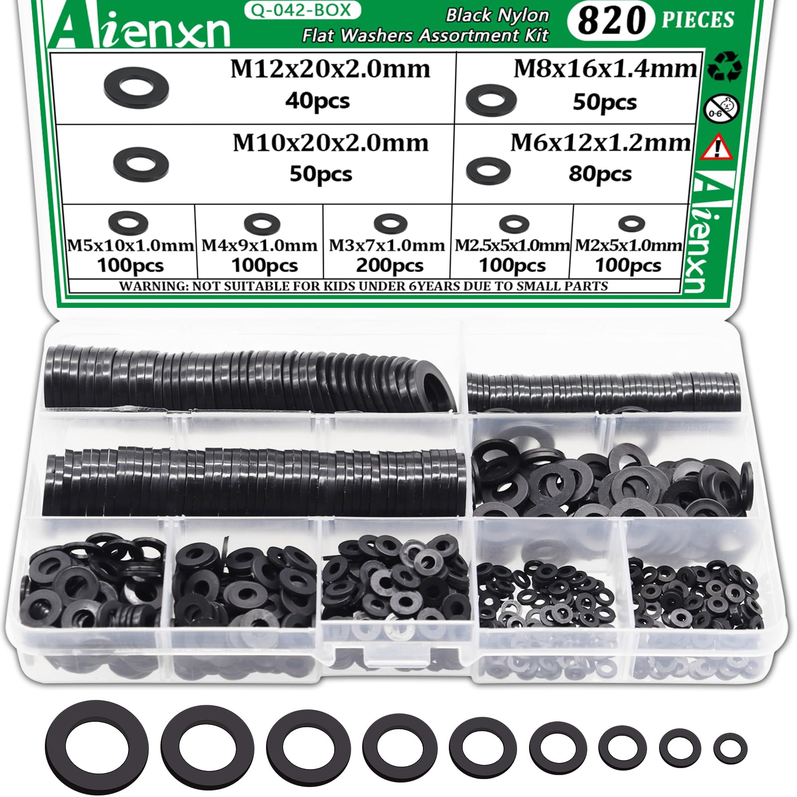 550 Stainless Steel Flat Washers - Durable & Versatile -15 550 Stainless Steel Flat Washers - Durable & Versatile -15