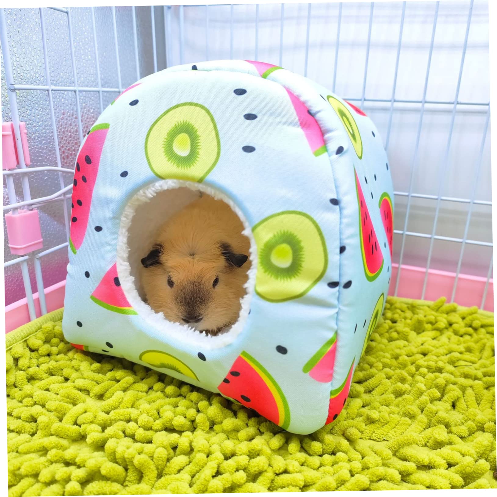 SUPVOX 3piezas Cama Aislante para Hámster y Roedores para Animales Refugio Caliente y para Invierno y Seguro y Privado para