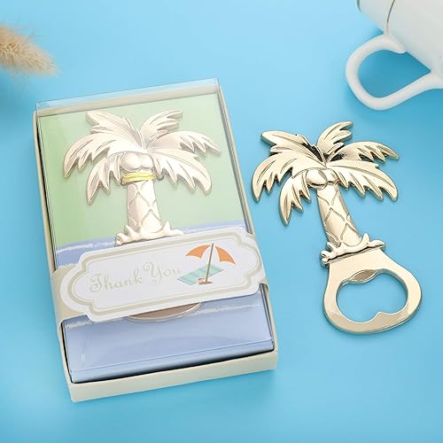 Miniatura 6 de 24 piezas de abrebotellas de árbol de coco, recuerdos de boda para invitados, baby shower, regalos de devolución, regalos de despedida de soltera,