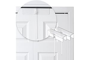 (2- Pack) Door Monkey Locks for Kids - Safety Innovations Bi-fold Door Lock