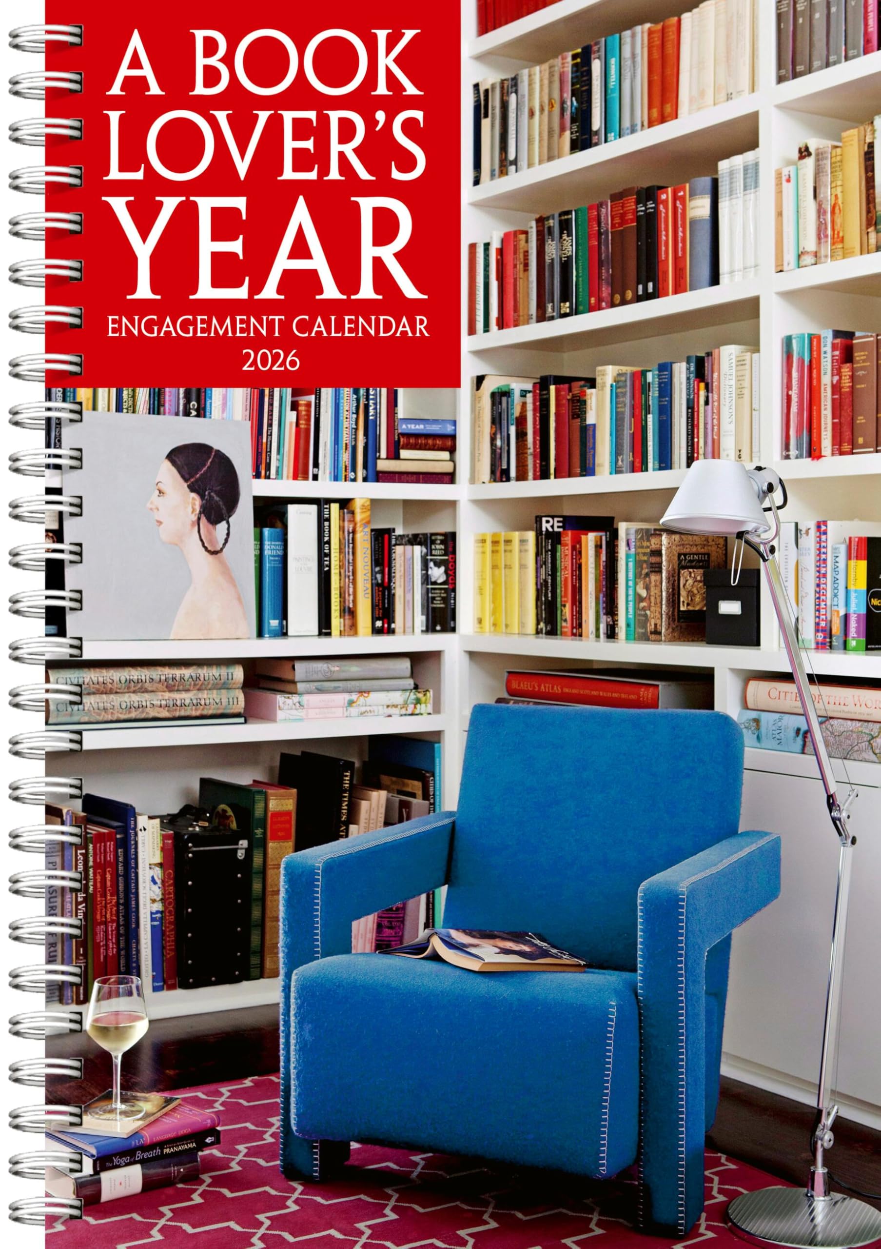 A Book Lover's Year Engagement Calendar 2026: A Year of Literary Quotes, Trivia, History, and Recommendations for Book Lovers