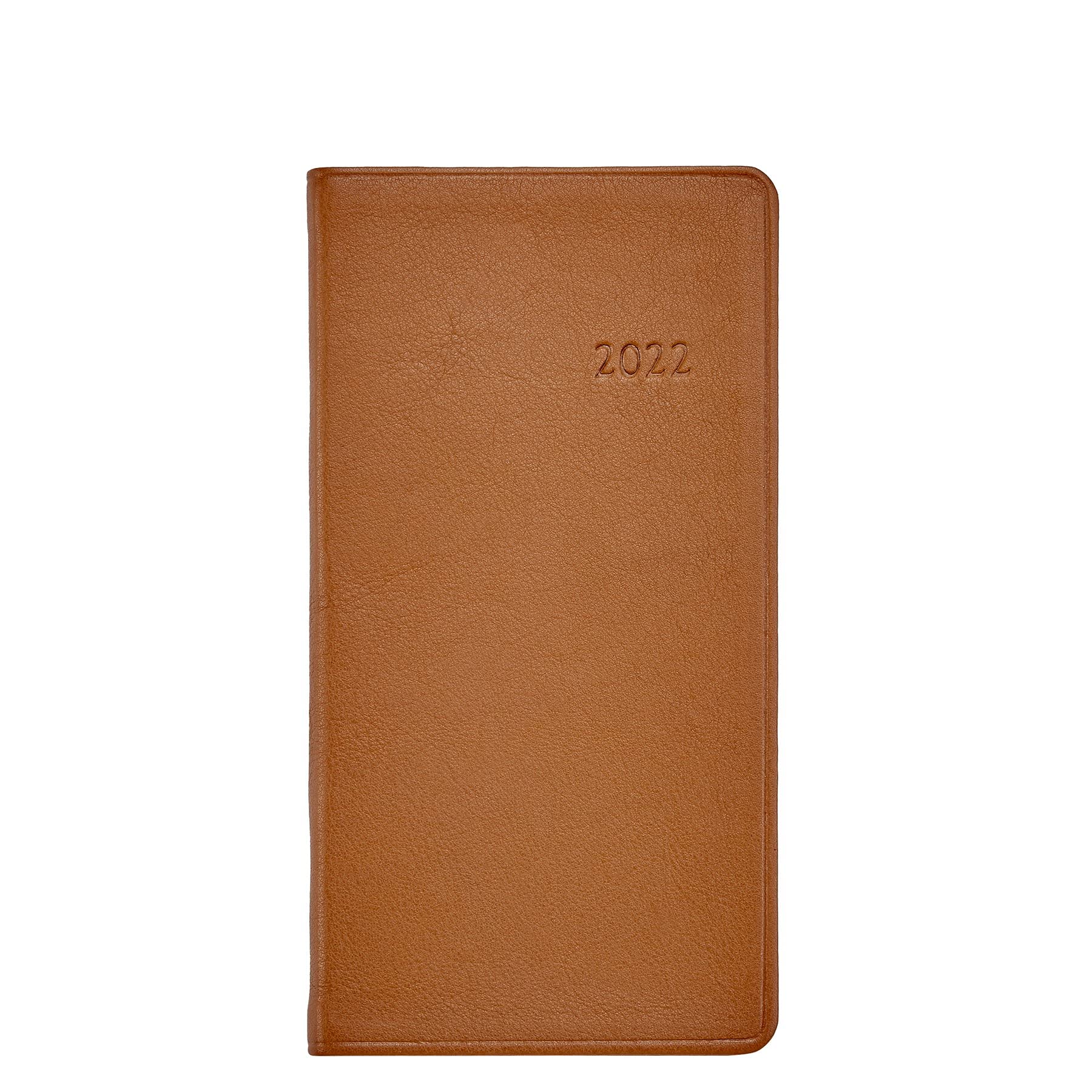 Graphic Image 2022 Pocket Datebook Planer Journal Echtleder 15,2 cm