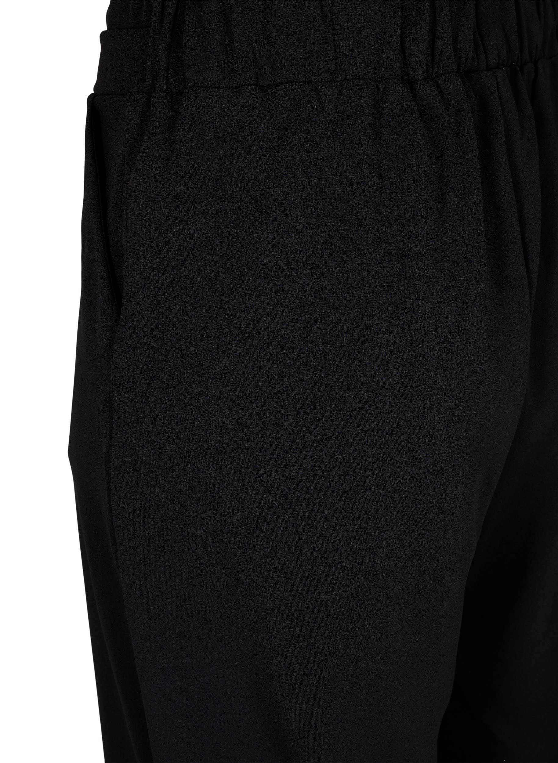 Zizzi Damen Große Größen Hose Lockere Passform Taschen Gr.