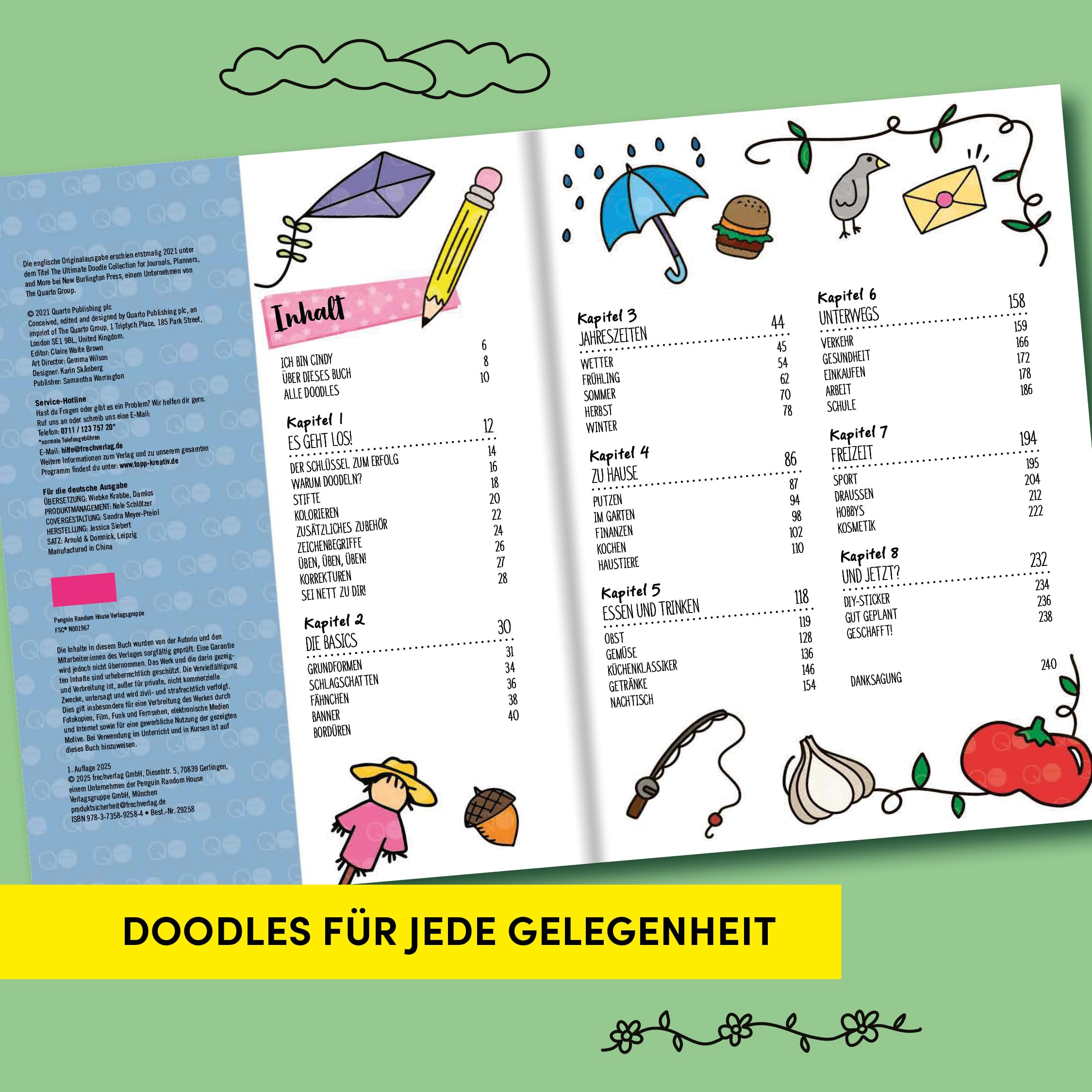 What the Doodle?! Mein großartiges Ideenbuch: Mit Übungsseiten zum Sofort-Loskritzeln