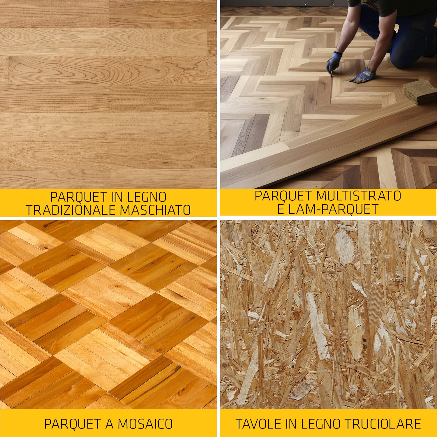 SIKA - Colla per parquet - Sikabond 52 Parquet, Marrone - Formato pratico per piccole riparazioni o rifiniture - Massima tenuta su ogni tipo di massetto e legno - 600ml