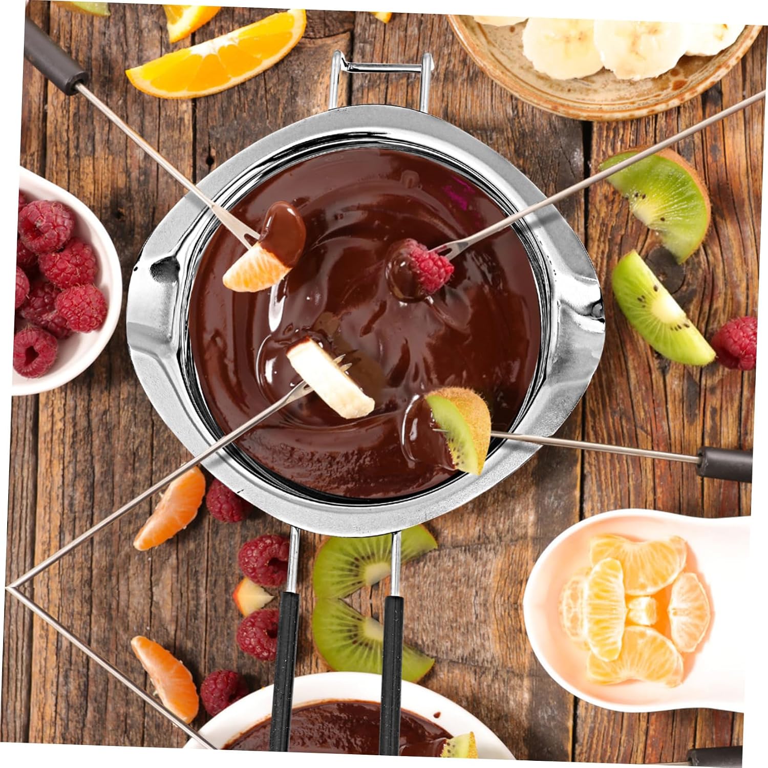Gadpiparty 1Set Melting Pot Double Boiler with Handle for Butter and Sauces Versatile Kitchen Tool for Home and Restaurants