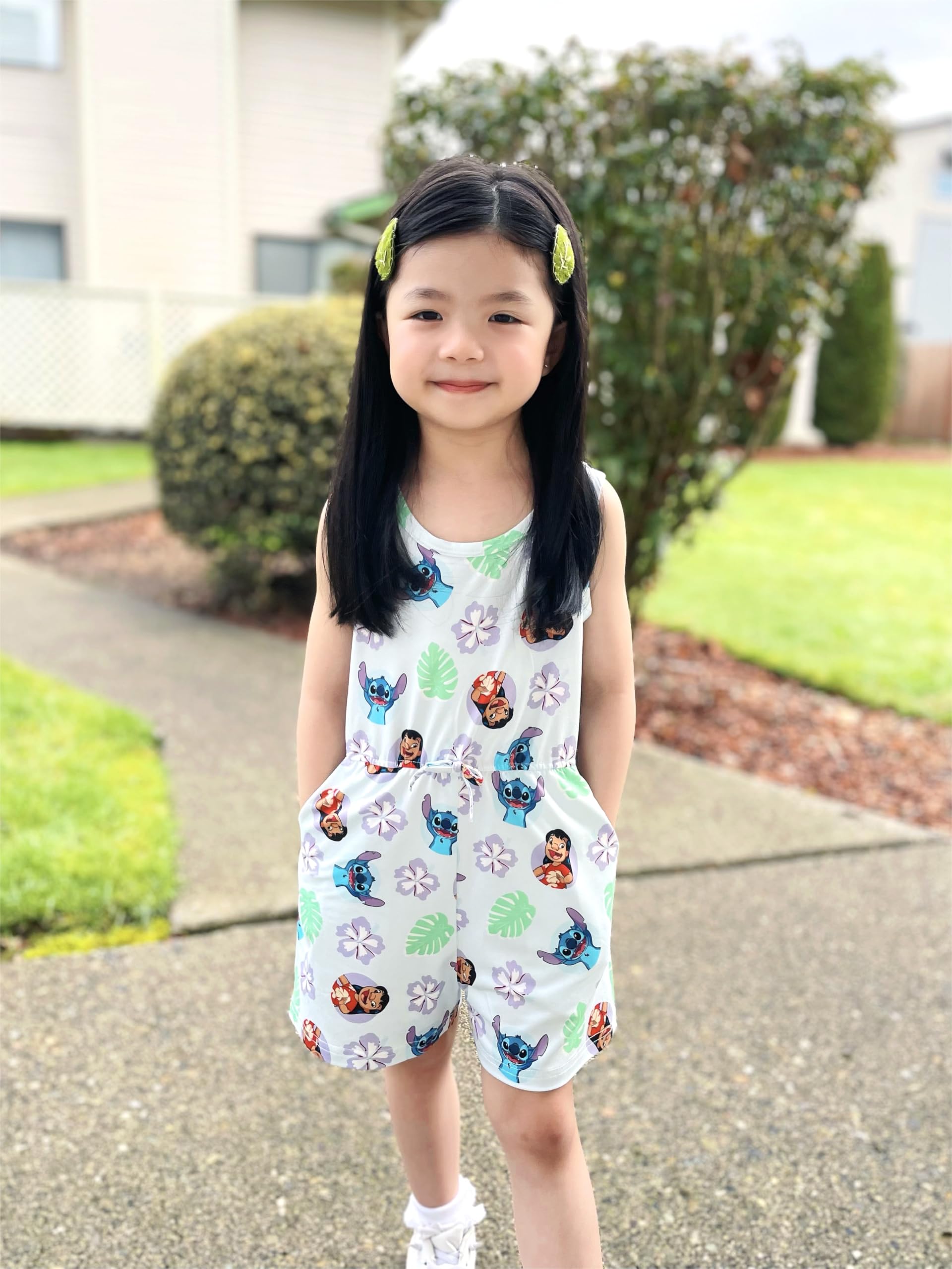 Disney Princess Frozen Elsa Ärmelloser Strampler für Mädchen und Jungen
