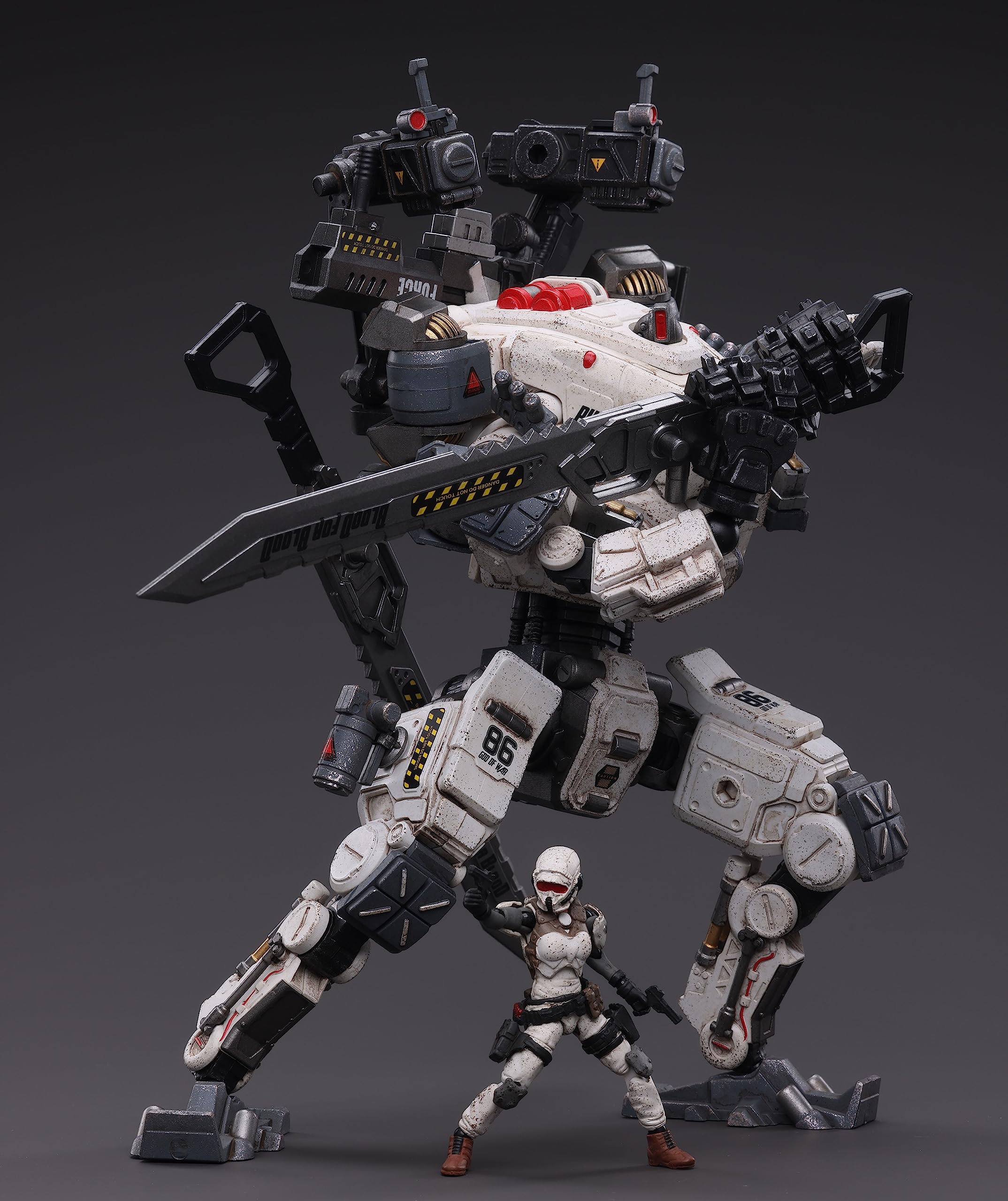 Amazon.com: JOYTOY God of War 86 White Action Figure – Highly