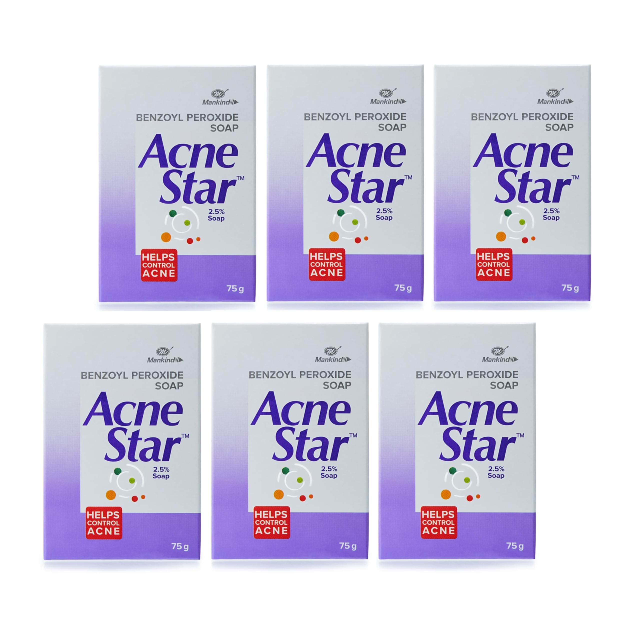 AcneStar Soap Pack of 6