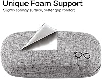 Vista 3 de Vemiss - Funda rígida para lentes de sol (lino)