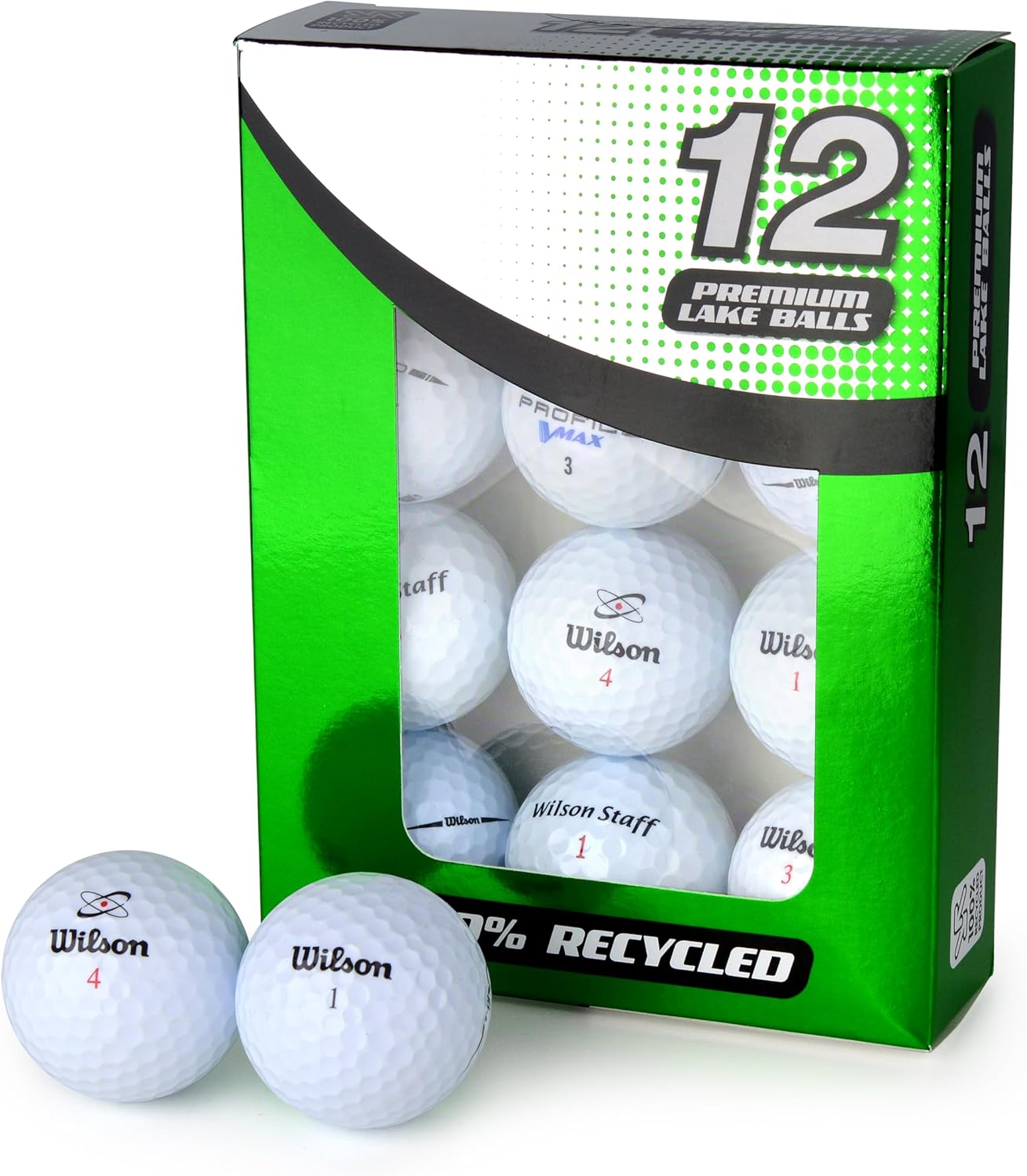 Second Chance Recycled Lake Golf Balls, Used Golf Balls, Grade A for ...