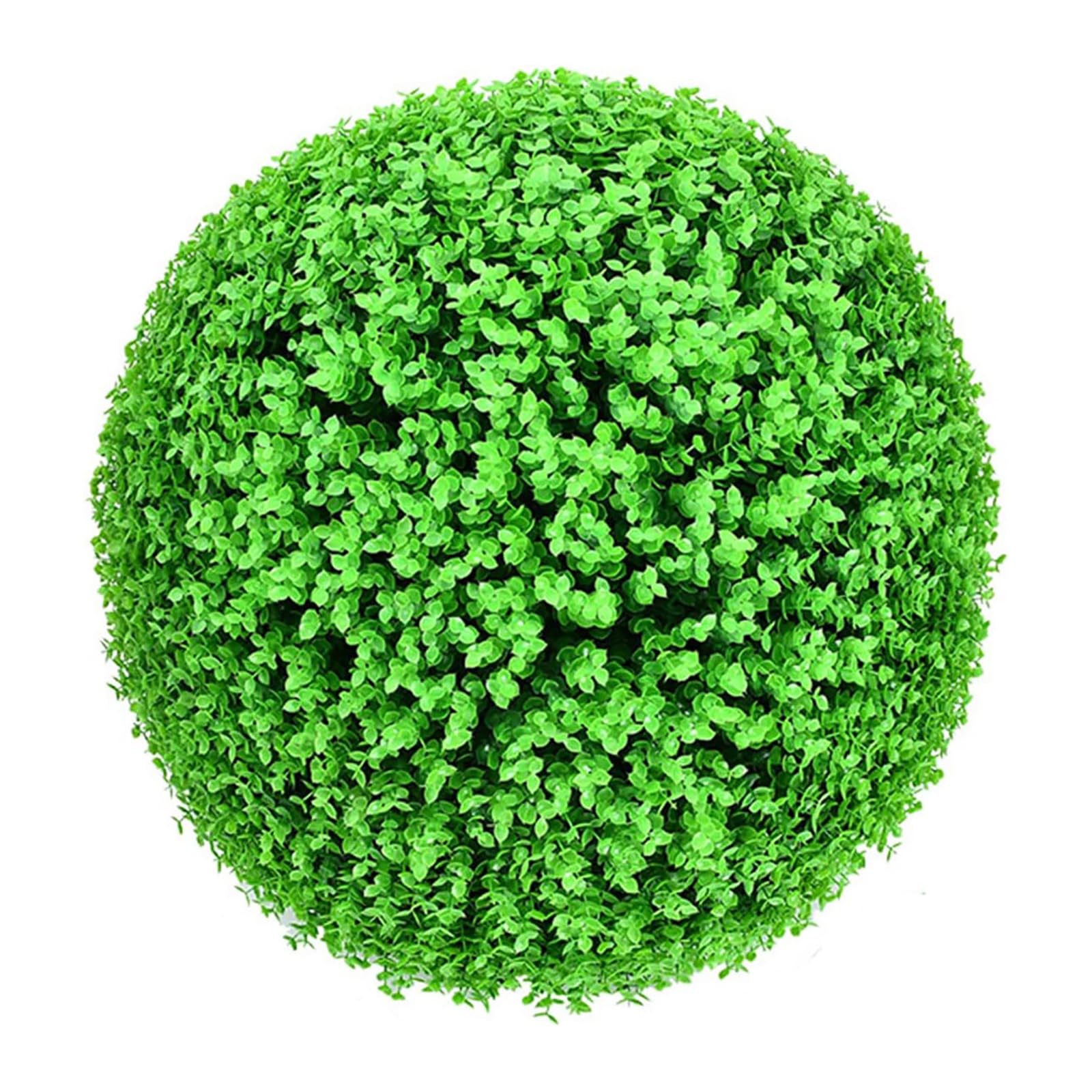 Produktbild von Künstliche Topiary Buchsbaumkugel 20 Zoll – 2er Set UV-geschützt, Grüne Kunstpflanzen Für Innen & Außen – Pflegeleicht, Immer Grün, Ohne Gießen