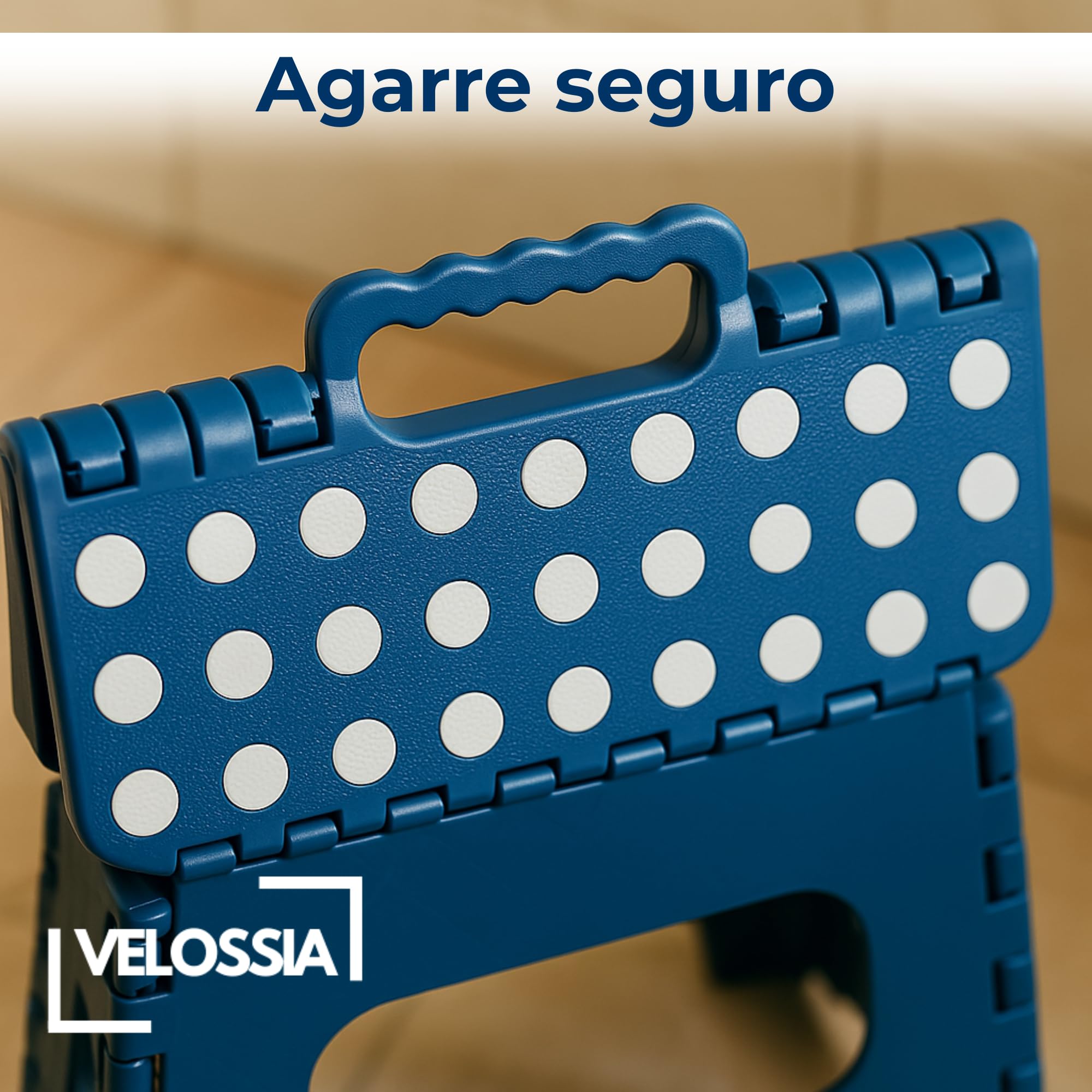 Taburete de Baño Antideslizante Plegable para Niños y Adultos, Escabel Portátil hasta 120 kg