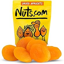 Nuts.com – Dried Apricots Turkish – No Sugar Added, Healthy Fruit Snack for Adults & Kids – Naturally Plump & Juicy, Good Source of Potassium & Fiber – Vegan, Gluten-Free, Kosher Pareve – 2 Pound Bag