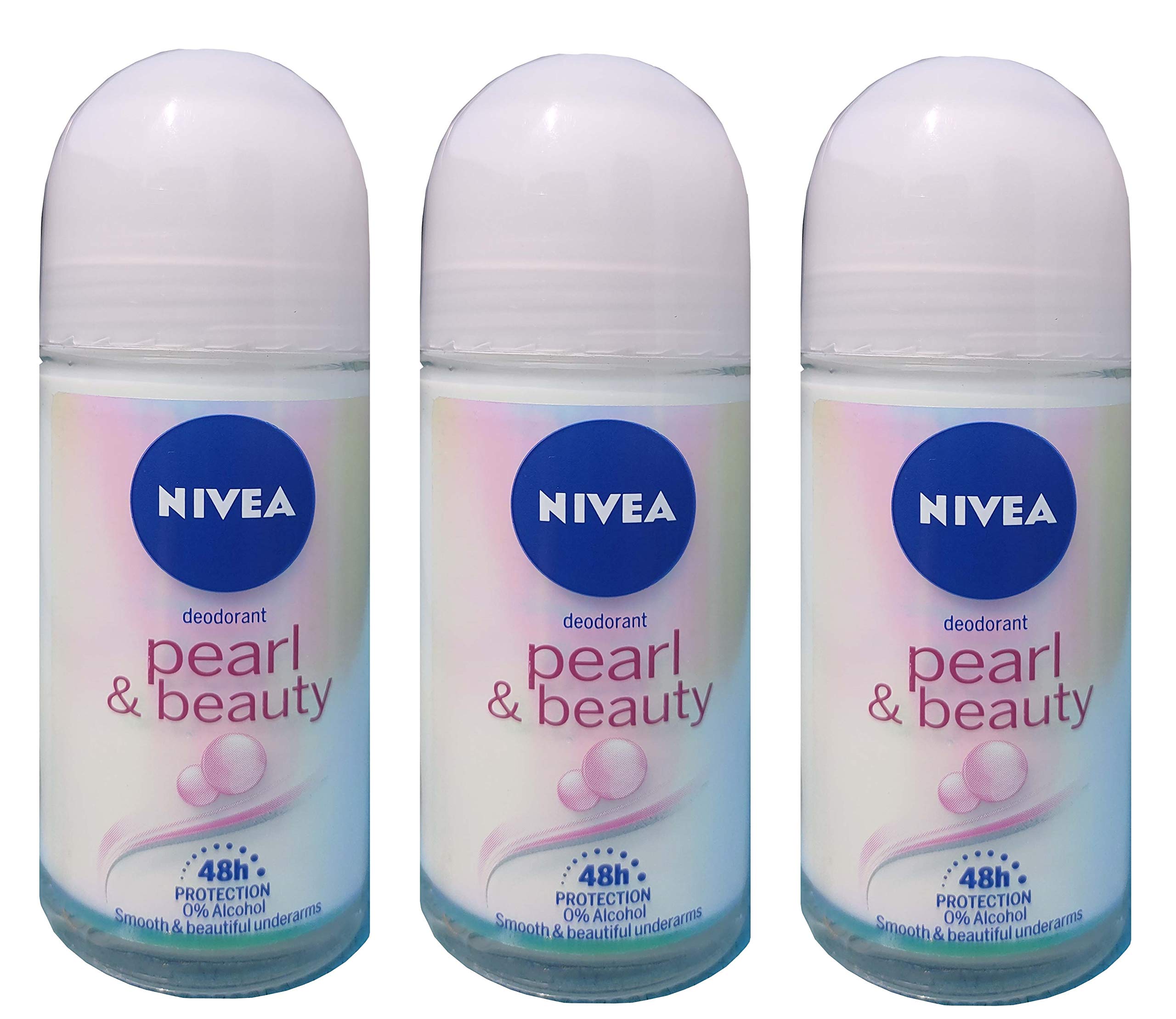 Nivea Deodorant Roll-On Pearl & Beauty For Women, 25X3, 75 Ml-image-47