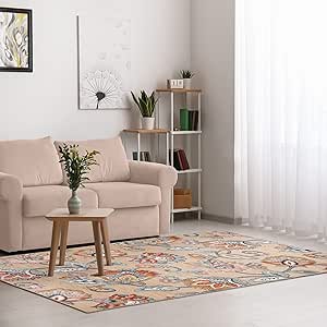 Liora Manne Canyon Indoor/Outdoor Area Rug - (Ornamental Flower Sisal) (3'2" x 4'11")