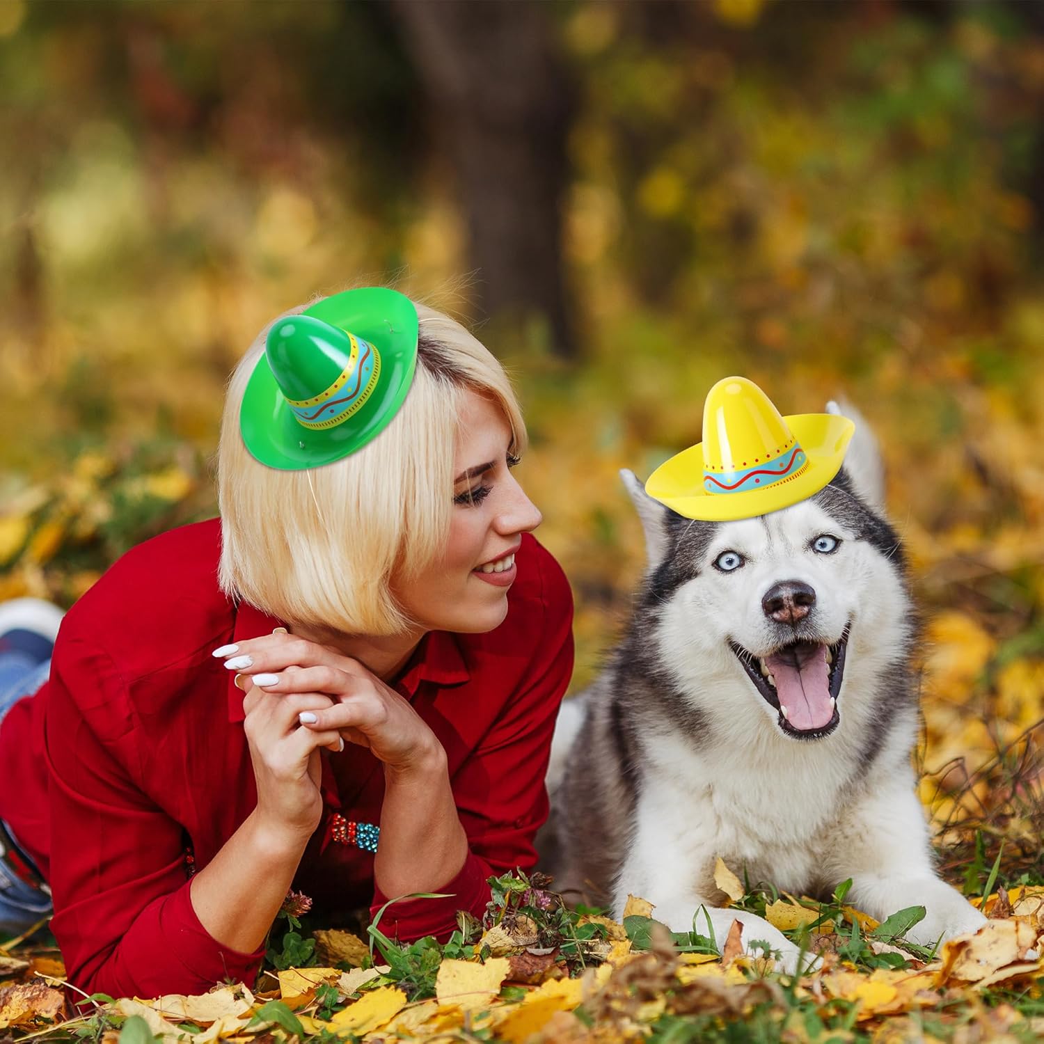 Tlswshsy Mini Mexican Plastic Sombreros, Cinco de Mayo Plastic Sombrero Hat,Sombrero Top Hat Accessories for Decoration